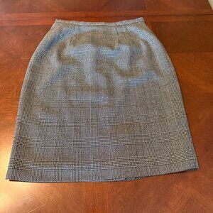 Vintage‎ Houndstooth Pencil Skirt Size 10